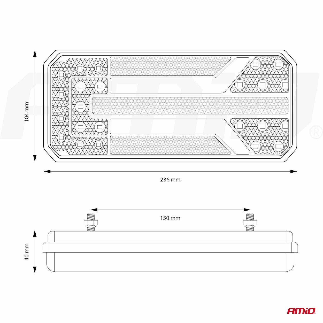 Lampa tylna zespolona LED RCL-01-R dynamiczna prawa — ujęcie 14