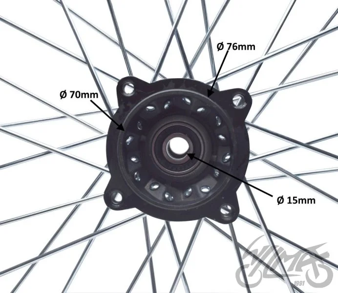 Koło przód 1,60-17 do pit bike — ujęcie 2