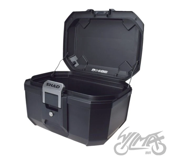 Kufer SHAD Terra TR46 nakładka aluminium — ujęcie 4