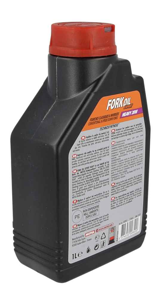 Olej do teleskopów 20 W MOTUL fork oil expert heavy 1 l — ujęcie 11