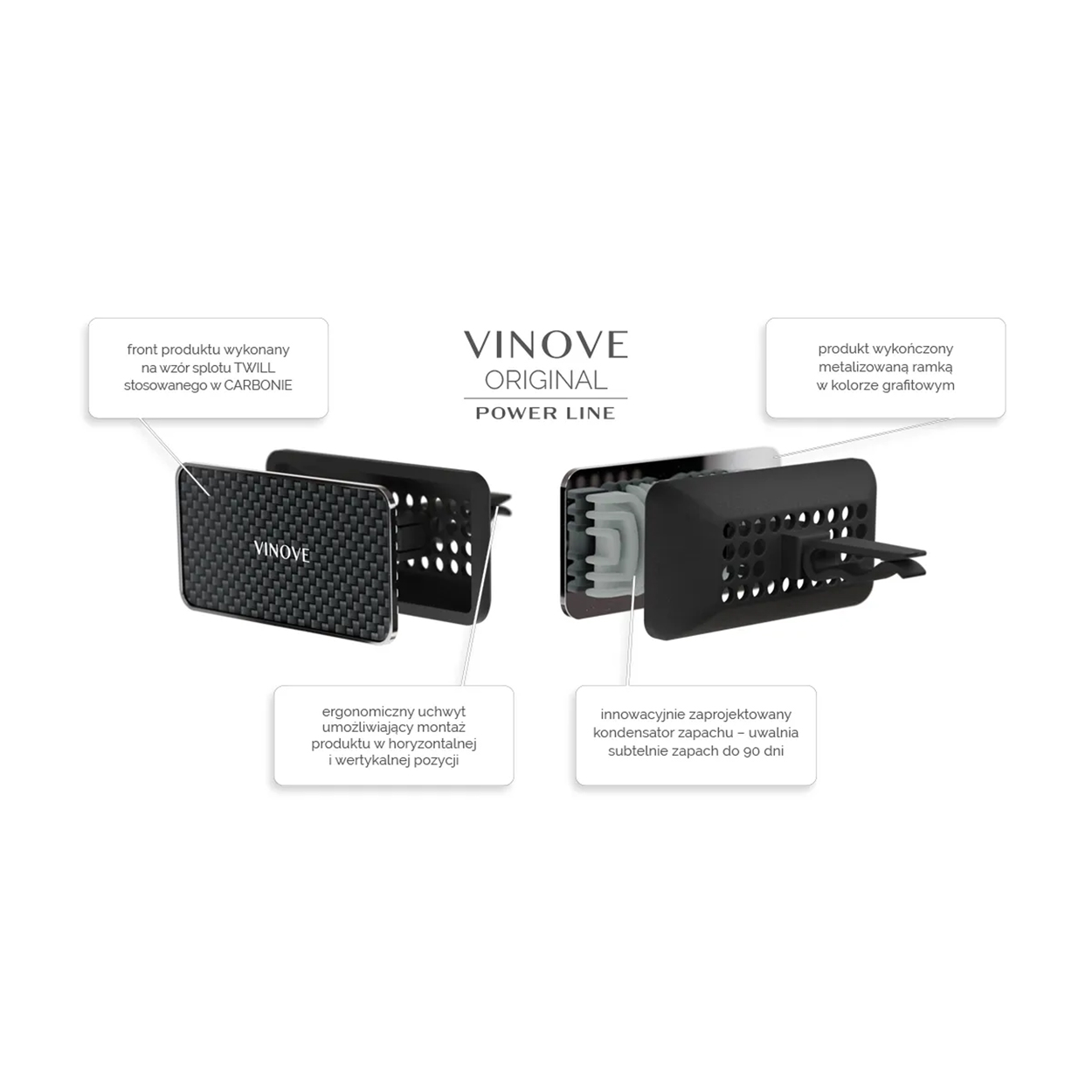 Vinove Zapach do samochodu Silverstone Power Line — ujęcie 2