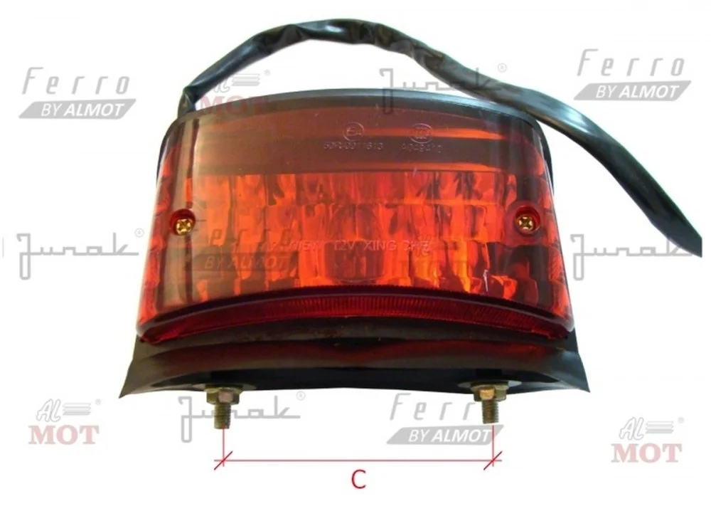 Junak M25 250 cm³ lampa tył — ujęcie 2