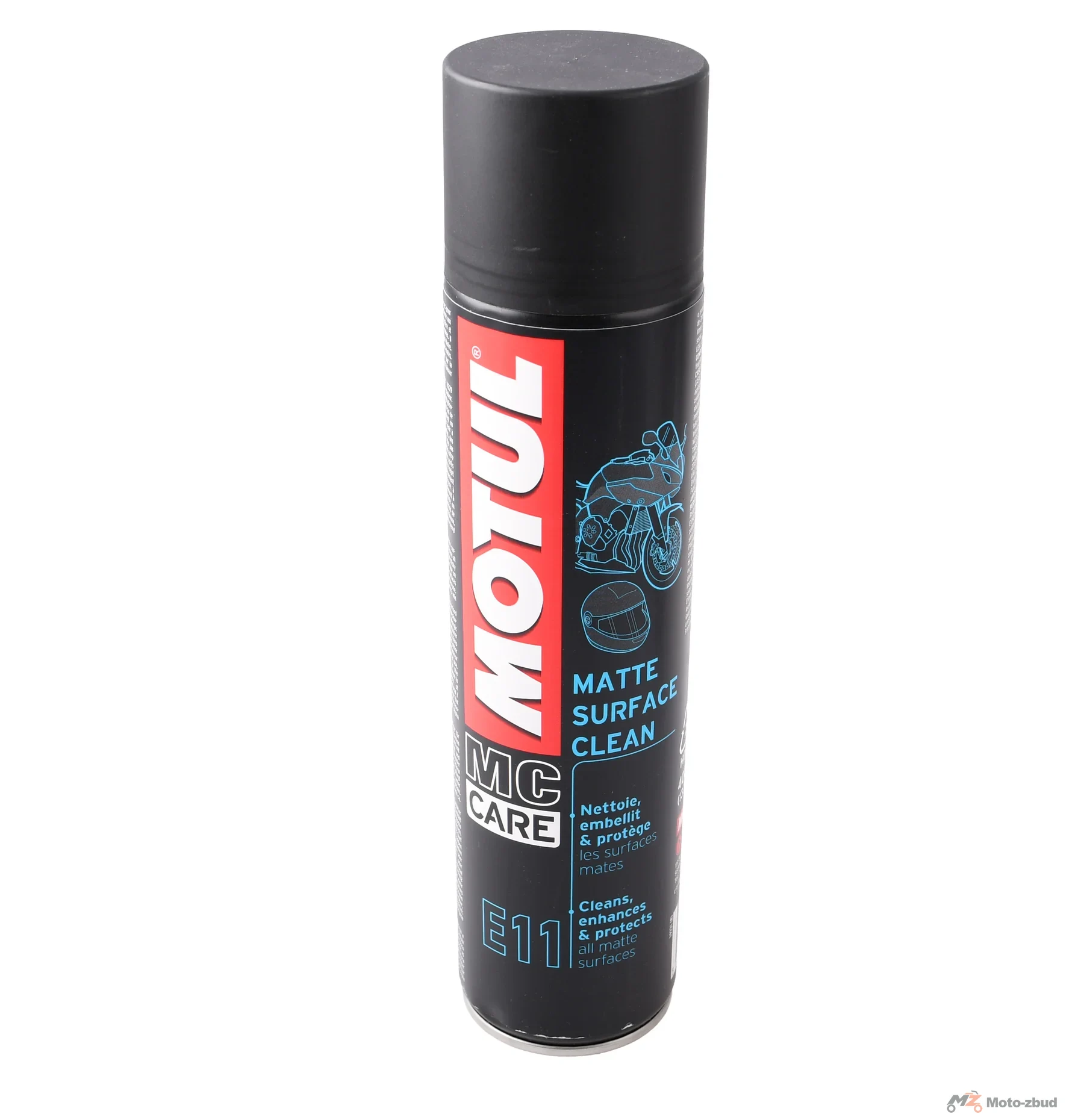 Środek do czyszczenia powierzchni matowych Motul E11 matte surface clean 400 ml