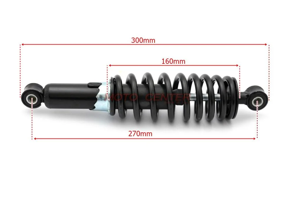 Amortyzator tył 270 mm 10/10 mm CROSS ATV110/125/150/200 — ujęcie 2