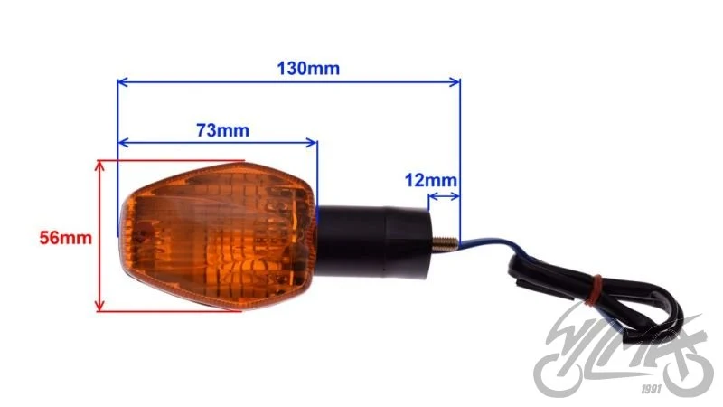 Kierunkowskaz prawy do Hondy CBR F4, BA15S 12 V 21 W — AL13136P — ujęcie 2