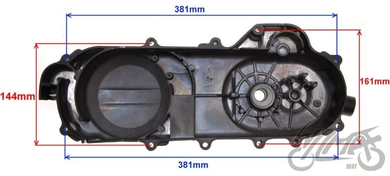 Pokrywa paska napedowego 430 mm GY6 4T — ujęcie 3