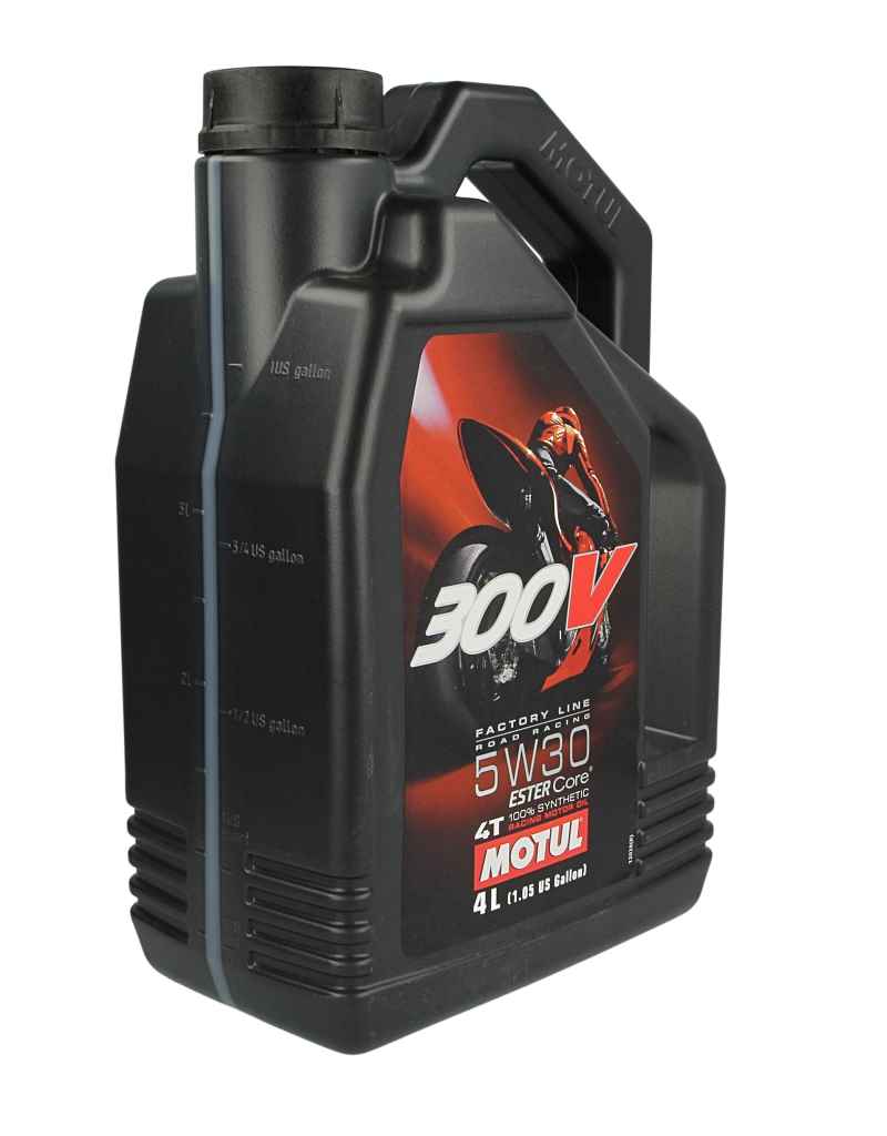 Olej 5W30 MOTUL 300 V factory line road 4T 4 l — ujęcie 24