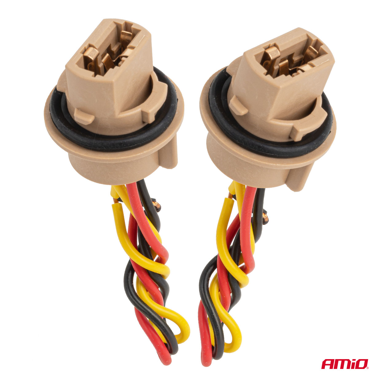 Oprawa gniazdo żarówki T20 LED 12 V W21/5W WY21/5W W3x16q 7443 2 szt. — ujęcie 2