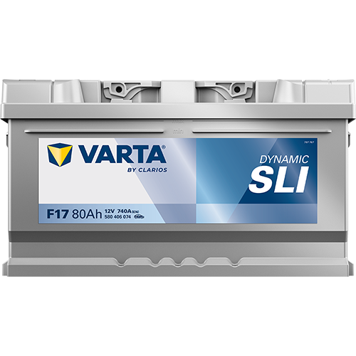 Akumulator 80 Ah 740A 315×175×175/P+ Varta 580406074K262 — ujęcie 3