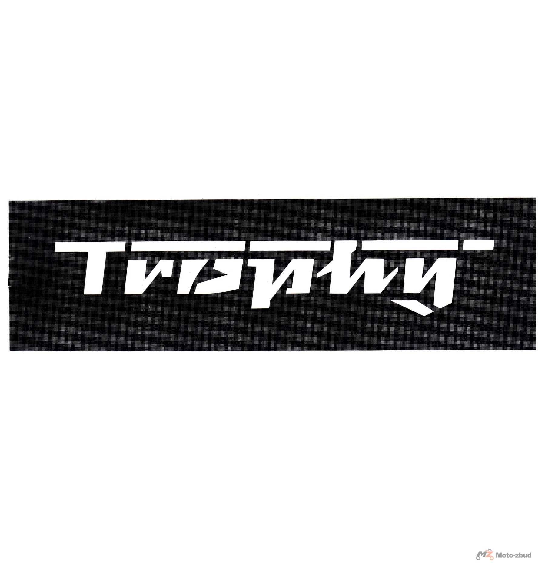 Naklejka / szablon na zbiornik MZ trophy