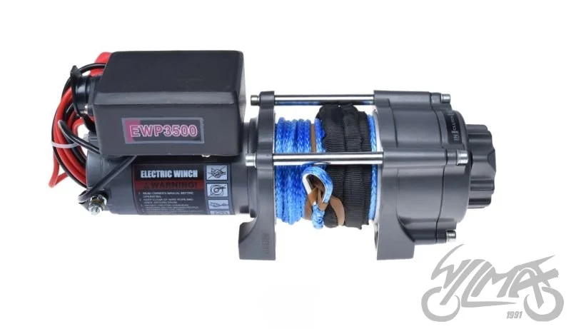 Wyciągarka atv 3500/1588 lbs/kg 12 V linka syntety — ujęcie 2