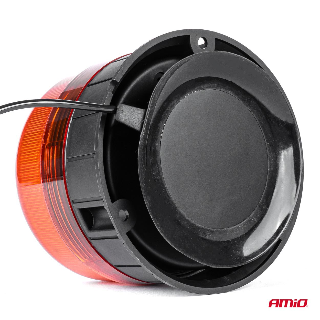 Lampa ostrzegawcza błyskowa kogut 39 LED magnes R65 R10 12 V 24 V W02m — ujęcie 4