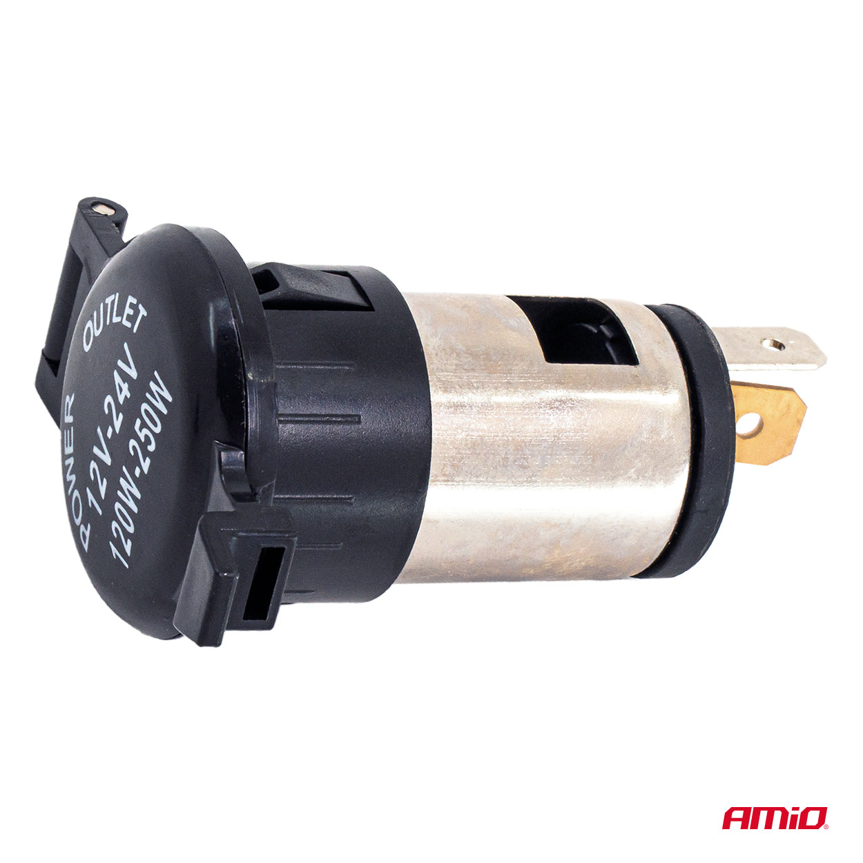 Dodatkowe gniazdo zasilania z klapką 250 W 12 V 24 V — ujęcie 2