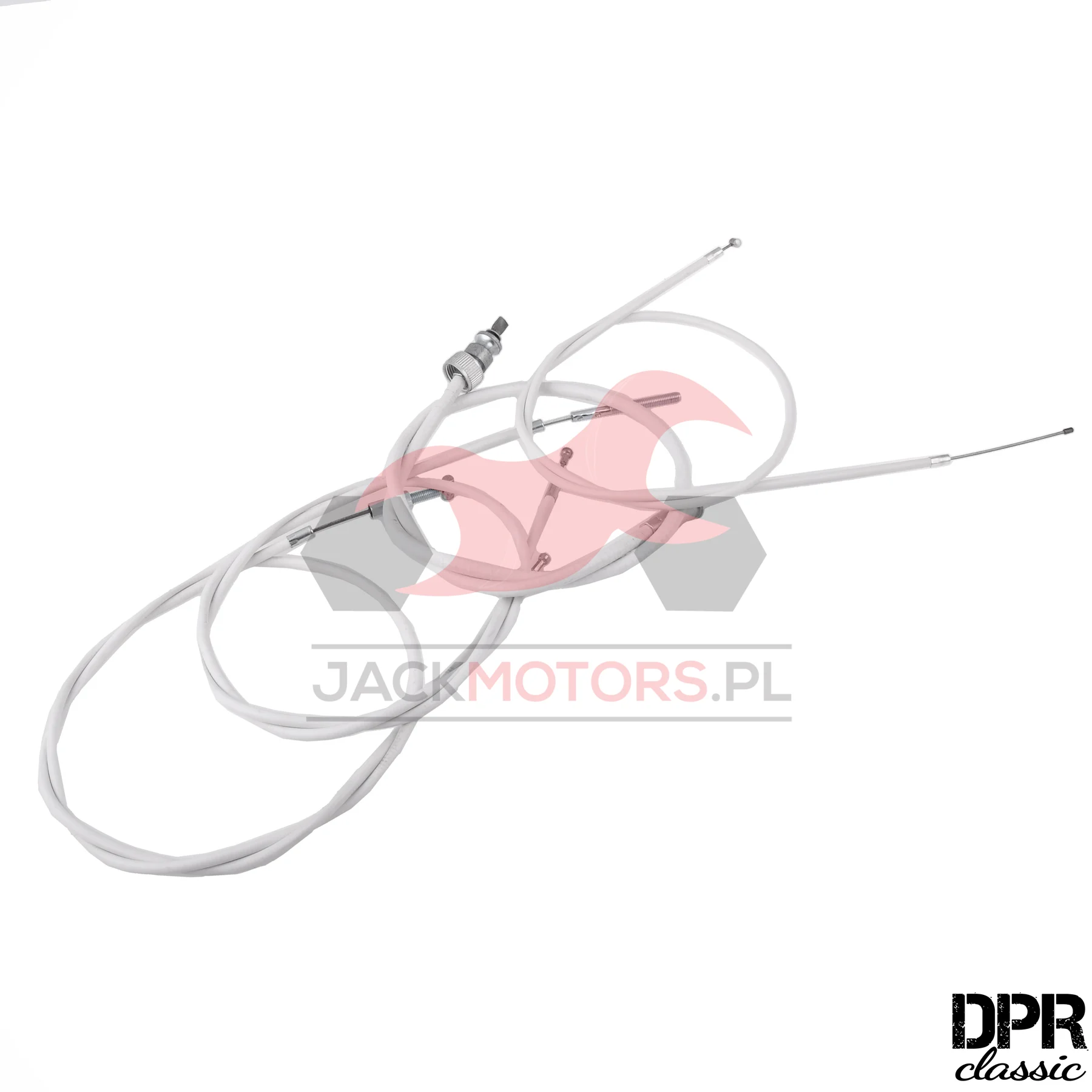 Linki zestaw WSK 125 B1 metalowe dźwignie białe DPR Classic — ujęcie 1