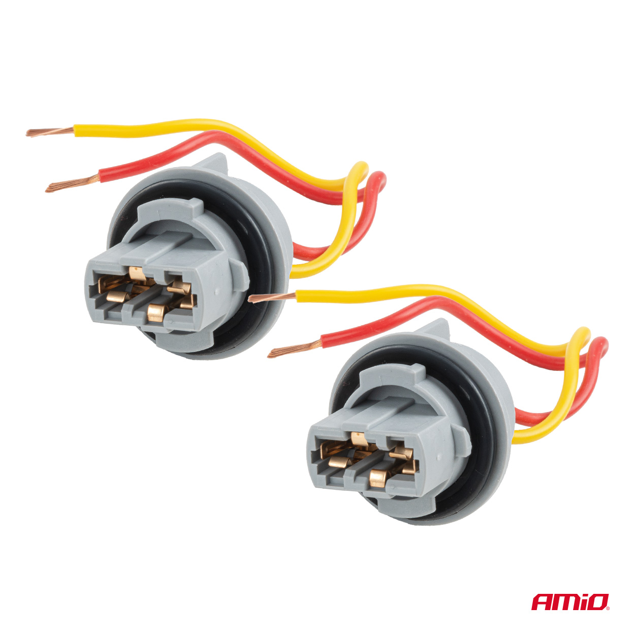 Oprawa gniazdo żarówki T20 LED 12 V W21W WY21W W3x16d 7440 T20 2 szt. — ujęcie 3