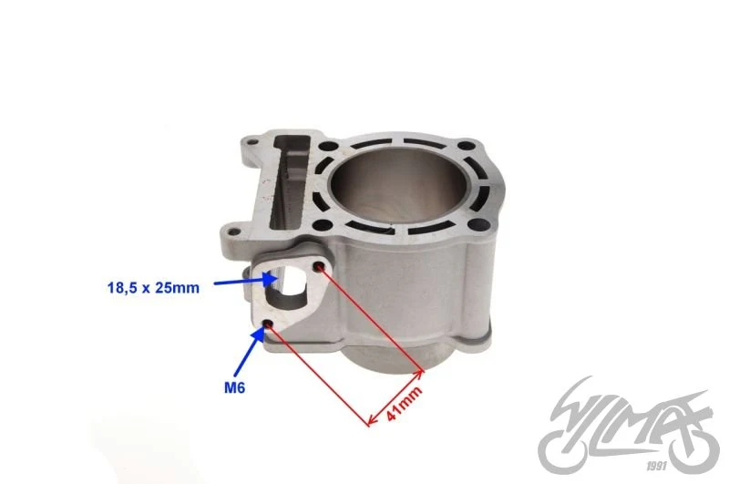 Cylinder do Yamahy Majesty 125 — tłok 63 mm, komplet — ujęcie 3