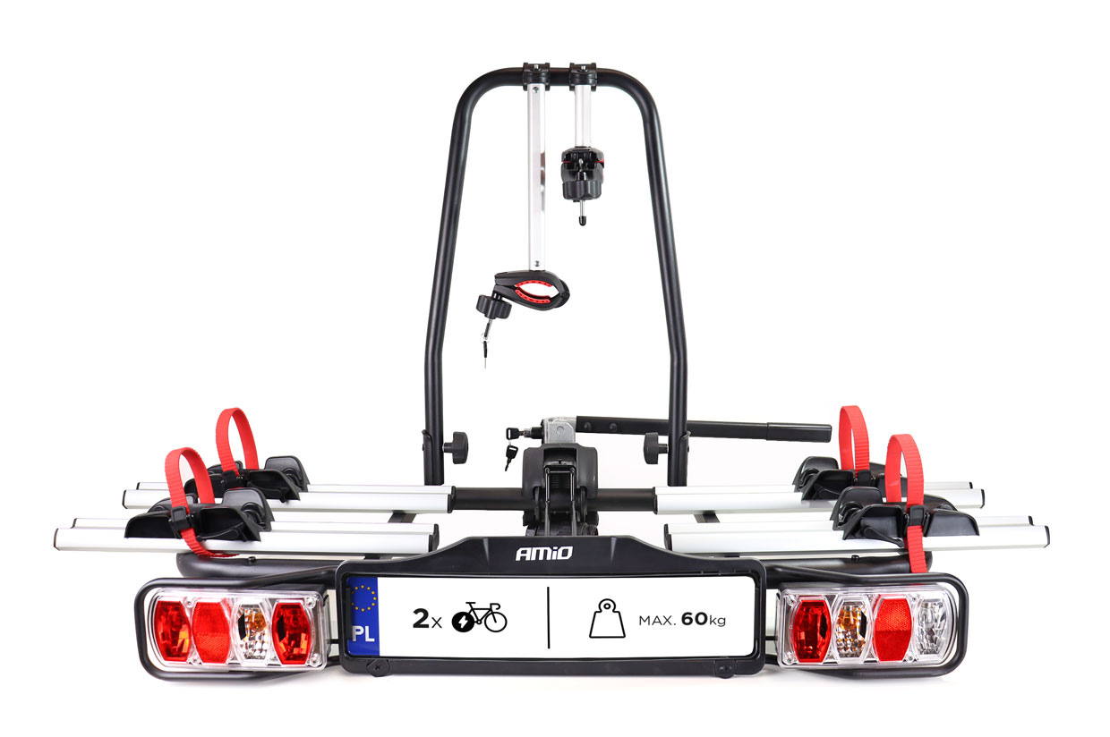 Bagażnik rowerowy samochodowy na hak - E-Bike - 2 rowery TBC-02/2 — ujęcie 2