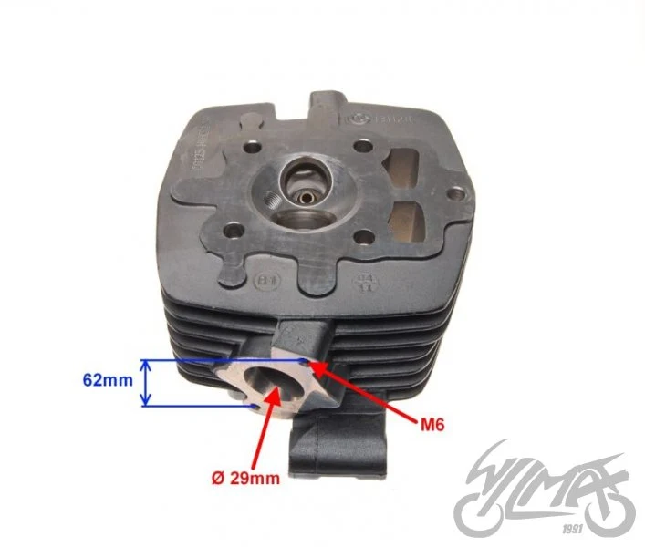 Głowica cylindra do Shineray XY125-10D — goła — ujęcie 3