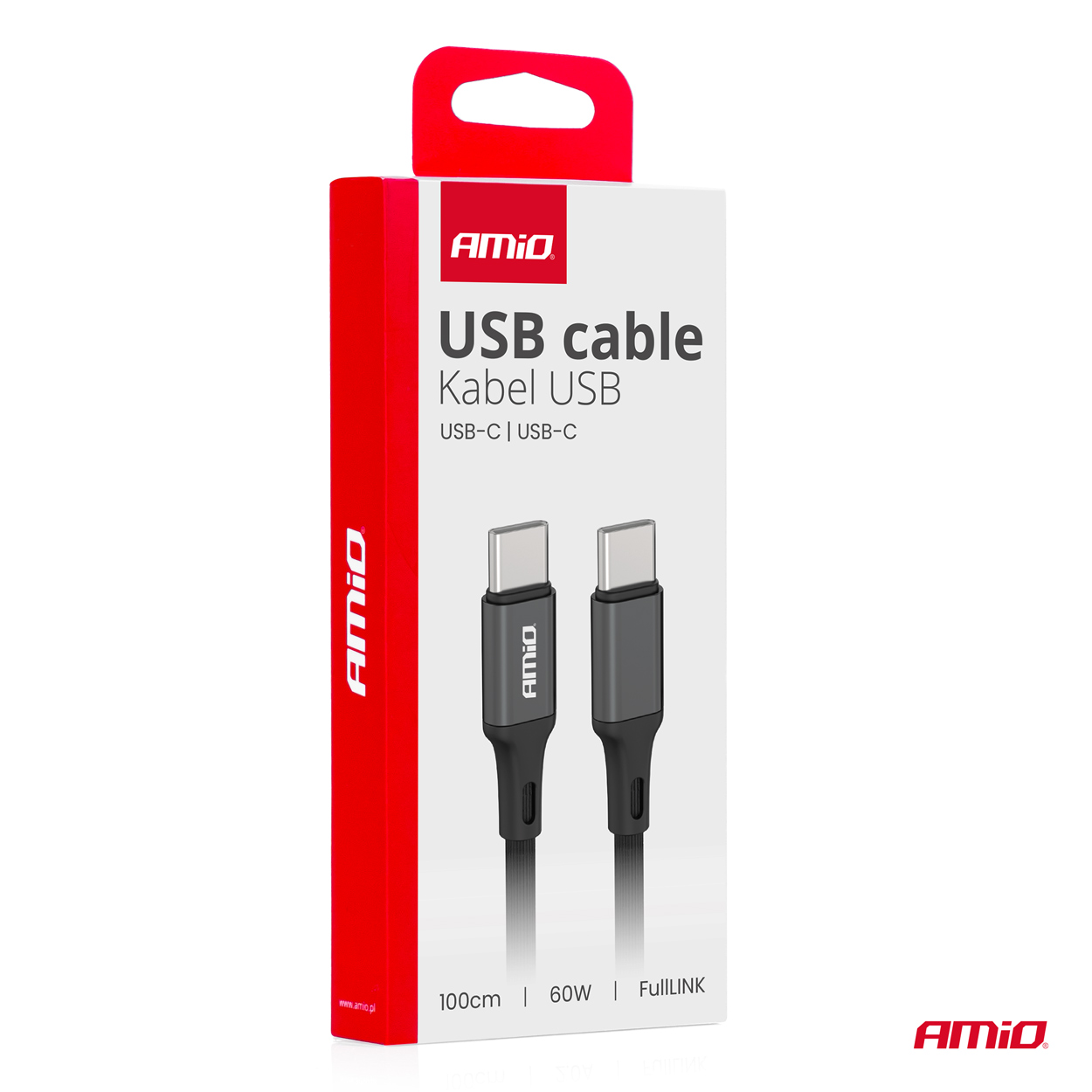 Kabel do ładowania USB-C - USB-C 60 W 100 cm FullLINK — ujęcie 5
