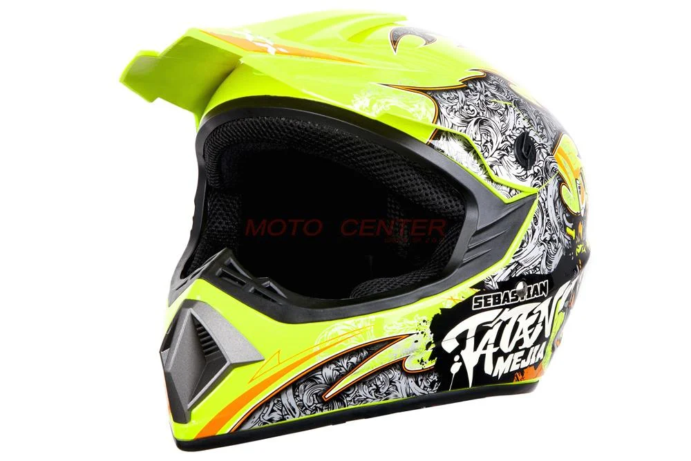 Kask crossowy MPX WL-905 Tatan Seledynowy L — ujęcie 1