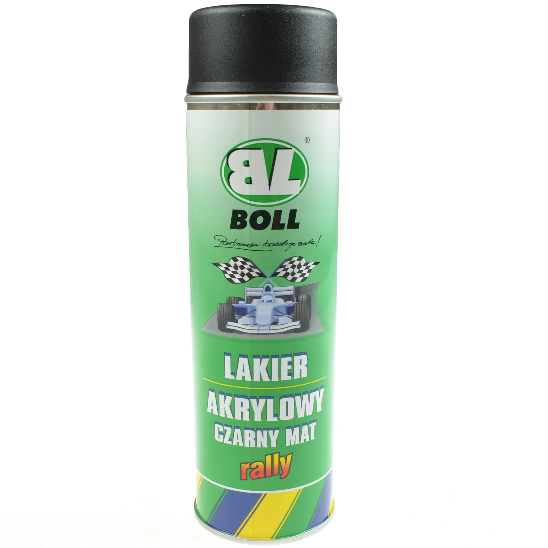 BOLL spray lakier uniwersalny czarny mat 500 ml — ujęcie 1