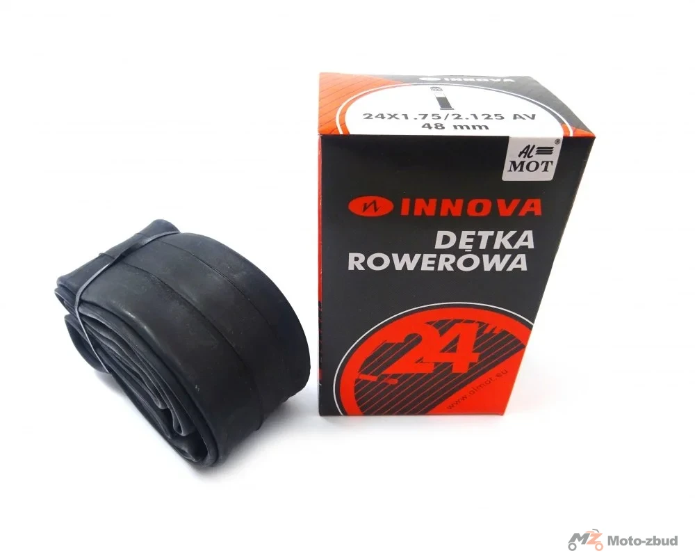 Dętka rowerowa Innova 24 × 1.75/2.125 zaworek schrader 48 mm