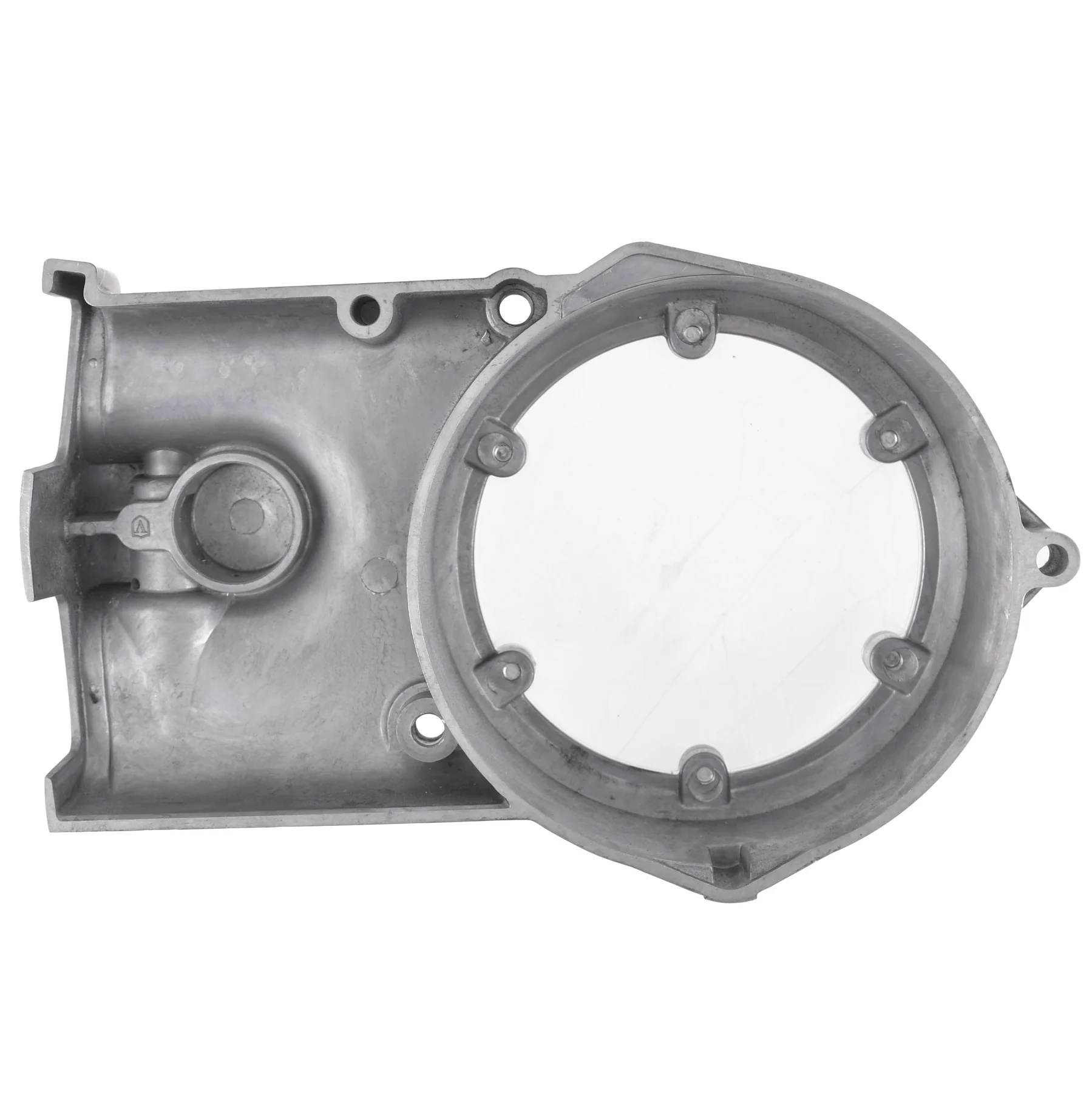 Pokrywa silnika Simson S51 SR50 prawa clear aluminium Venandi — ujęcie 3