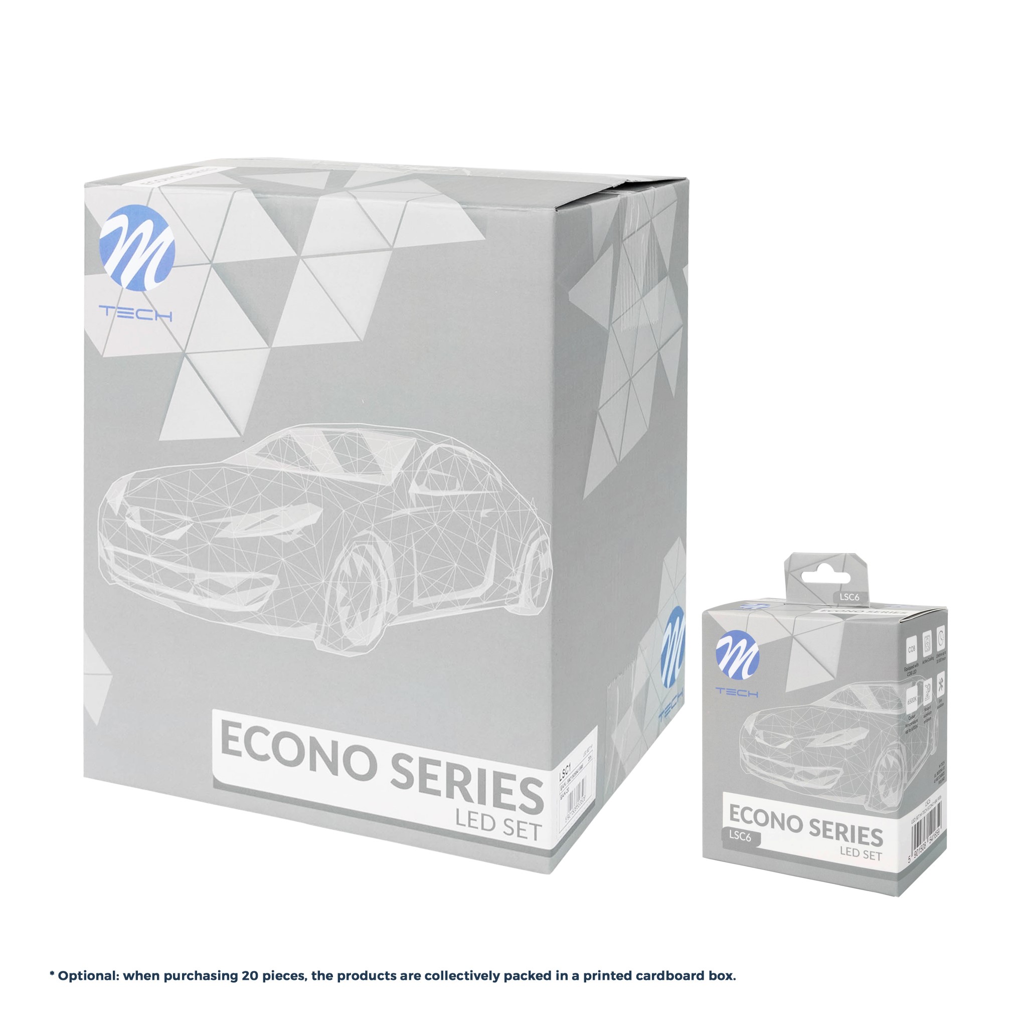 Zestaw LED HB4 12/24V 80 W M-Tech LSC6 — ujęcie 4