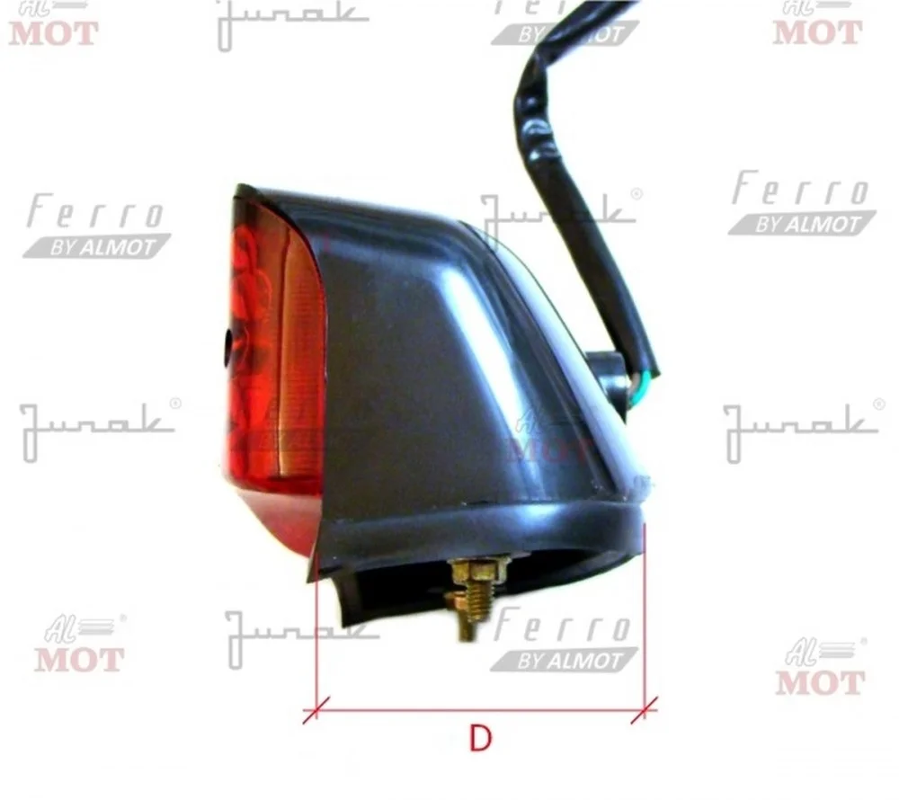 Junak M25 250 cm³ lampa tył — ujęcie 4