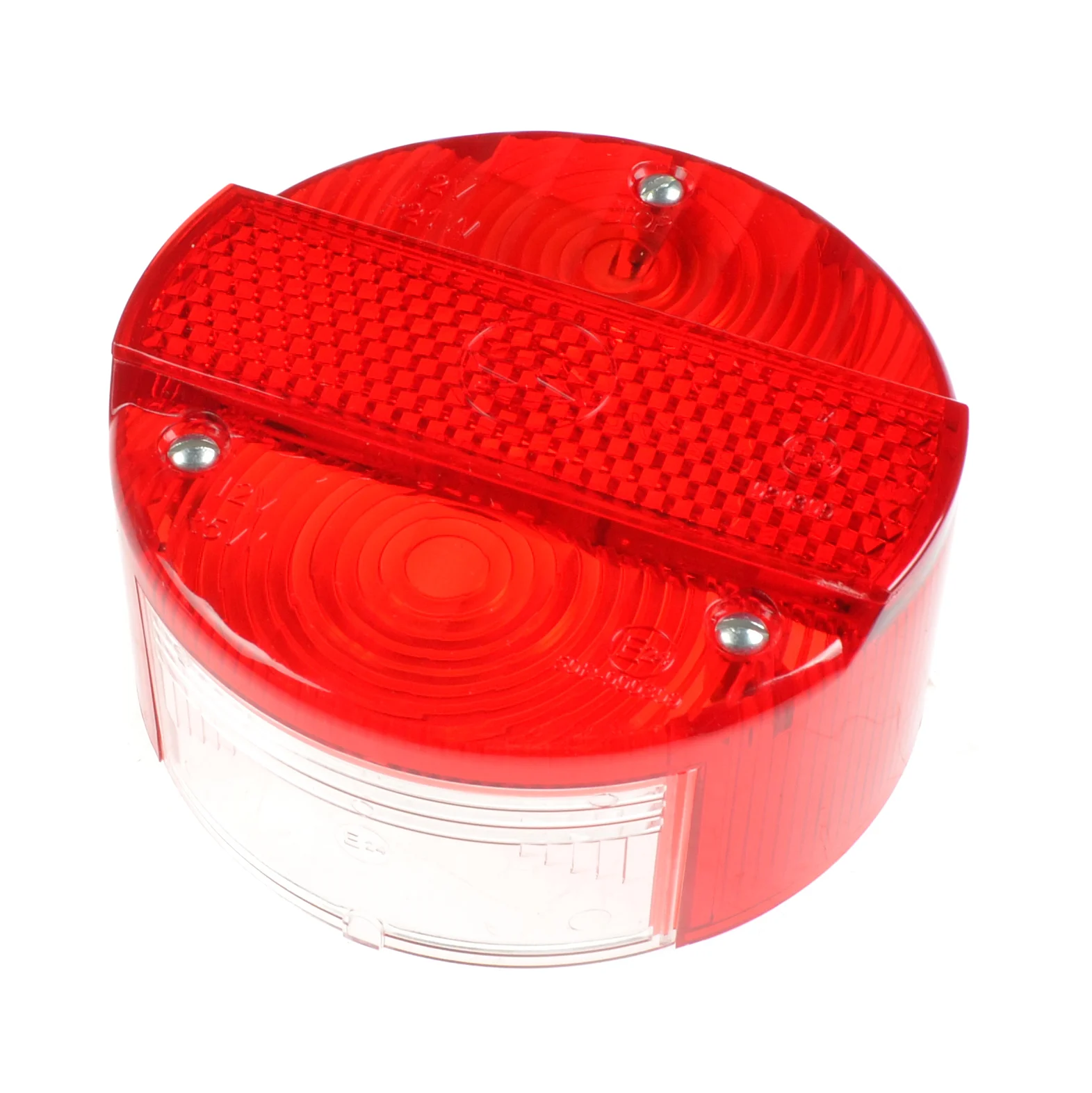 Klosz lampy tył Simson 120 mm okrągły MZA ORG 8522.21-200 — ujęcie 1