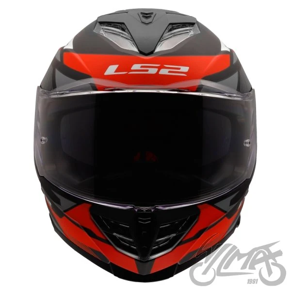 Kask LS2 FF818 Storm III Komai Black Red — rozmiar M — ujęcie 3