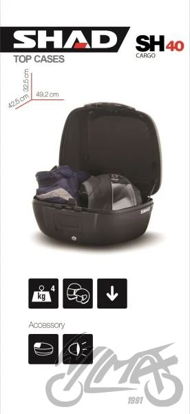 Kufer SHAD SH40 cargo — ujęcie 2