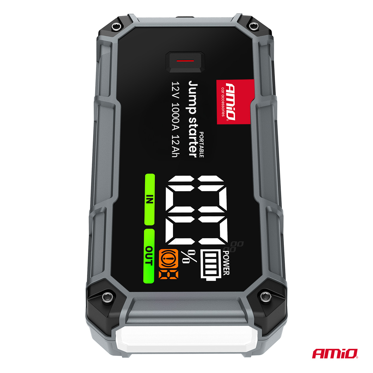 Urządzenie rozruchowe 3w1 booster powerbank latarka LED 12 V 12 Ah 1000A PRO — ujęcie 6