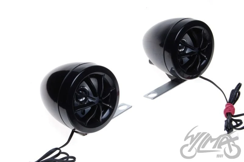 Zestaw audio bez alarmu czarny motocykl - skuter — ujęcie 4