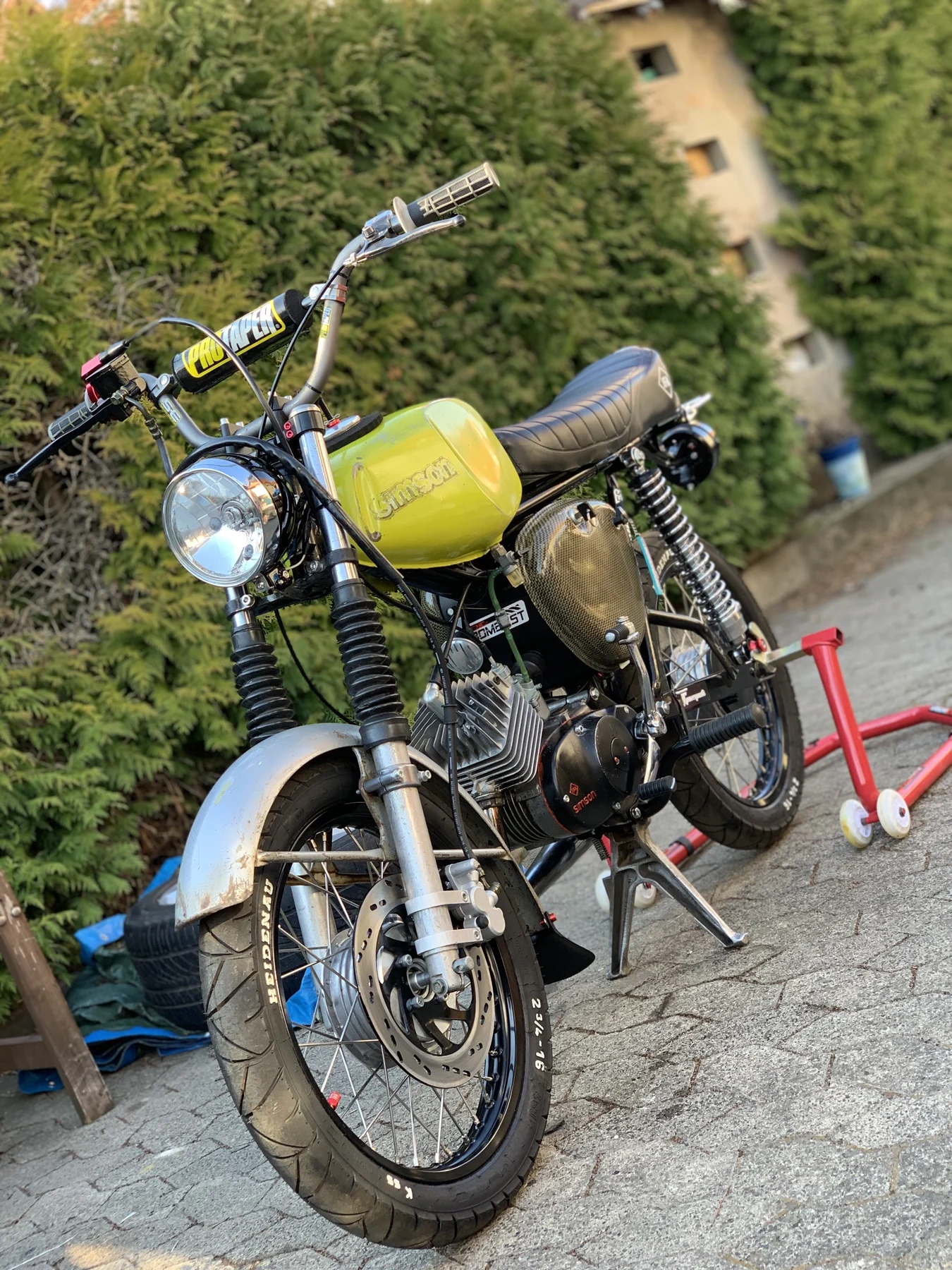 Zestaw hamulca tarczowego JMP do Simson S51 / S70, tarcza 240 mm — ujęcie 2