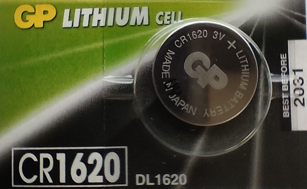 Bateria CR1620 3 V litowa guzikowa MEAT & DORIA 81230