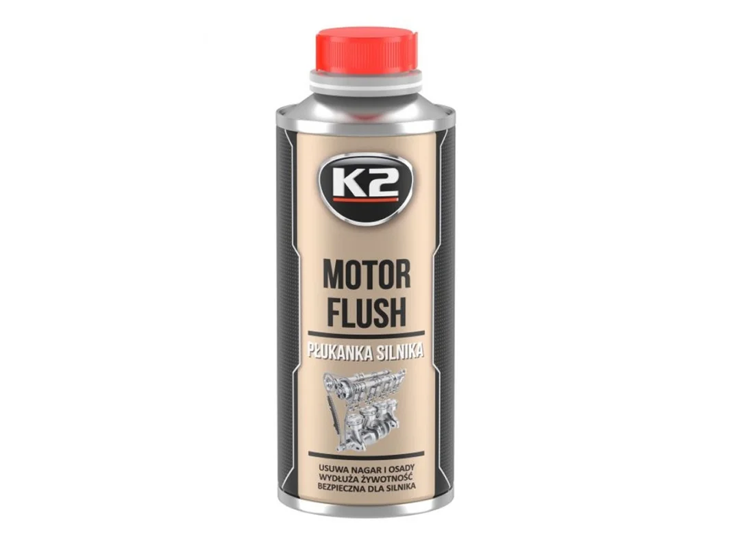 K2 motor FLUSH Płucze wnętrze silnika 250ml