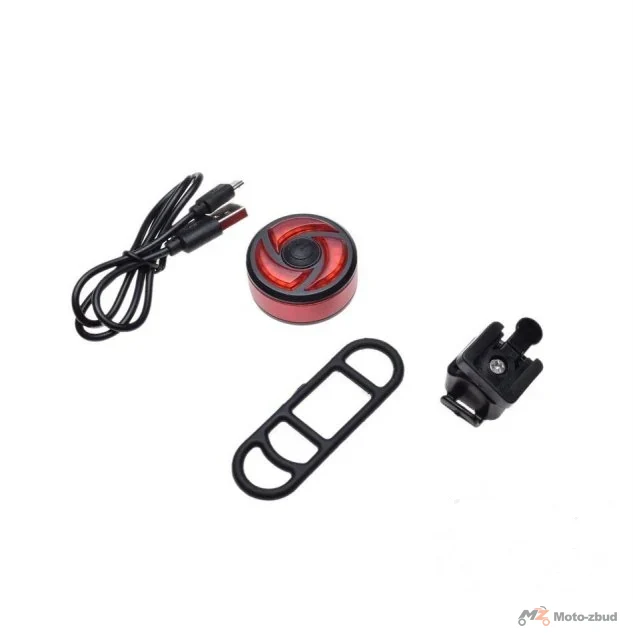 Lampka rowerowa tylna LED USB