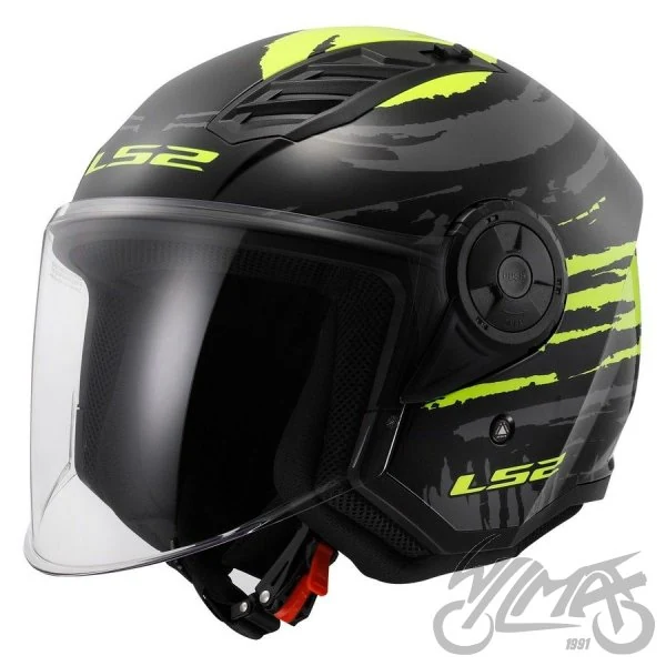 Kask LS2 OF616 Airflow II brush bl. h-v y.-06 — rozmiar L — ujęcie 1