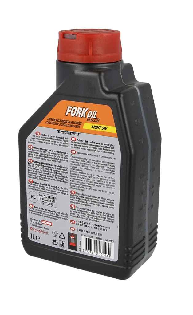 Olej do teleskopów 5 W MOTUL fork oil expert light 1 l — ujęcie 16