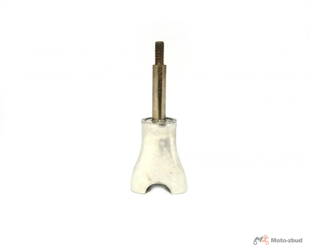 Junak M11 125 cm³/320 cm³ obejma mocowania kierownicy (dolna) (rozstaw śrub 31,5 mm) (chrom) — ujęcie 2