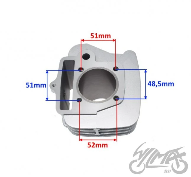 Cylinder silnik ZS154FMI-2 komplet 125 cc — ujęcie 2