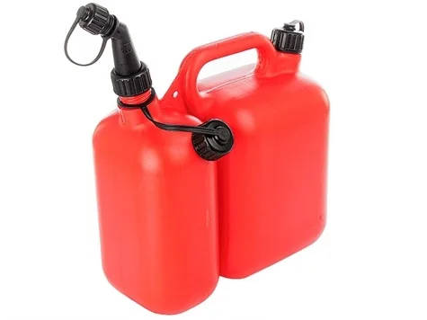 Kanister plastikowy dwukomorowy na paliwo / olej 5+2,5 l — ujęcie 2