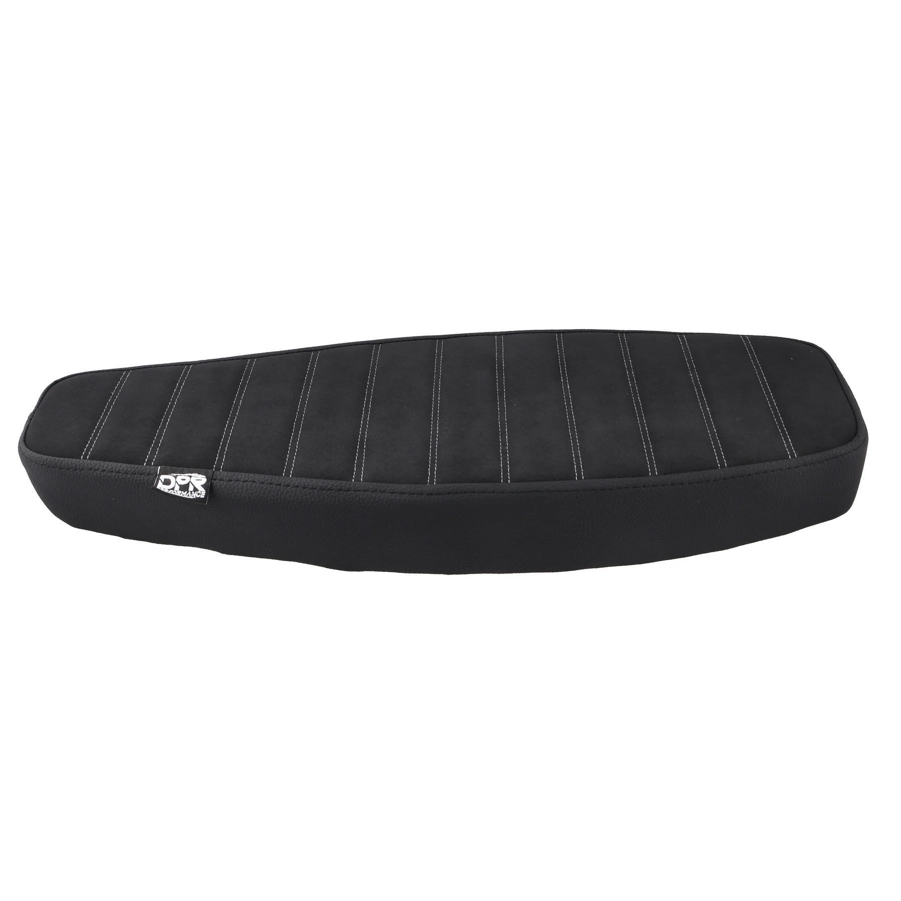 Siedzenie Simson S50 S51 S70 tuning pikowane double line czarne + szare szwy DPR Performance — ujęcie 3