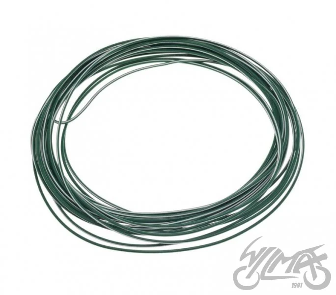 Przewód instalacji 0,75 mm² zielony/biały 10 metrów — ujęcie 1