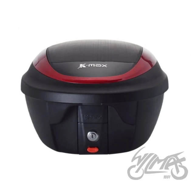Kufer k-max z płytą montażową czerwony 30L — ujęcie 2