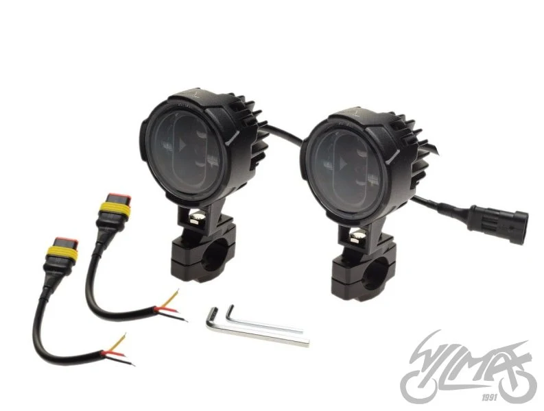 Zestaw dodatkowych lamp tylnych ATV/UTV, czerwone i białe światło — AW24910 — ujęcie 1