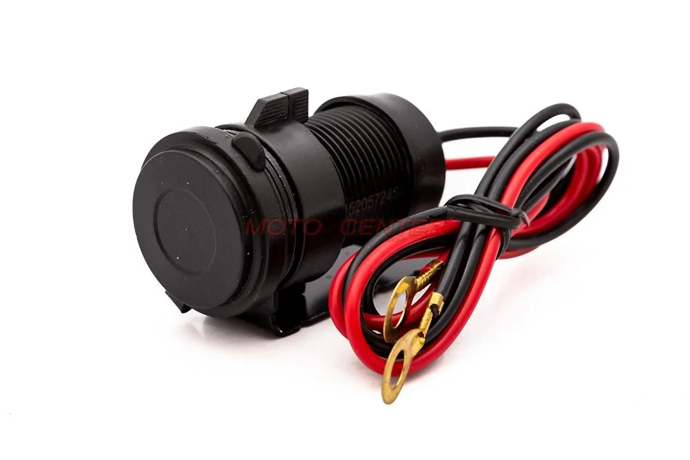 Gniazdo zapalniczki uniwersalne 12V 1xUSB (z mocowaniem+przewody) — ujęcie 2