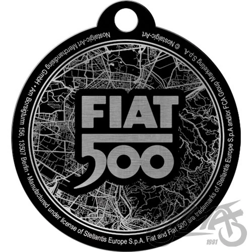 Brelok do kluczy Fiat 500 turin 48050 — ujęcie 3