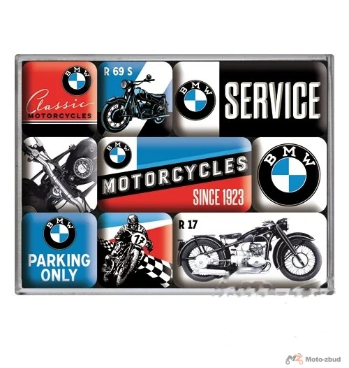 Magnes BMW motorcycles 9 szt. 83077